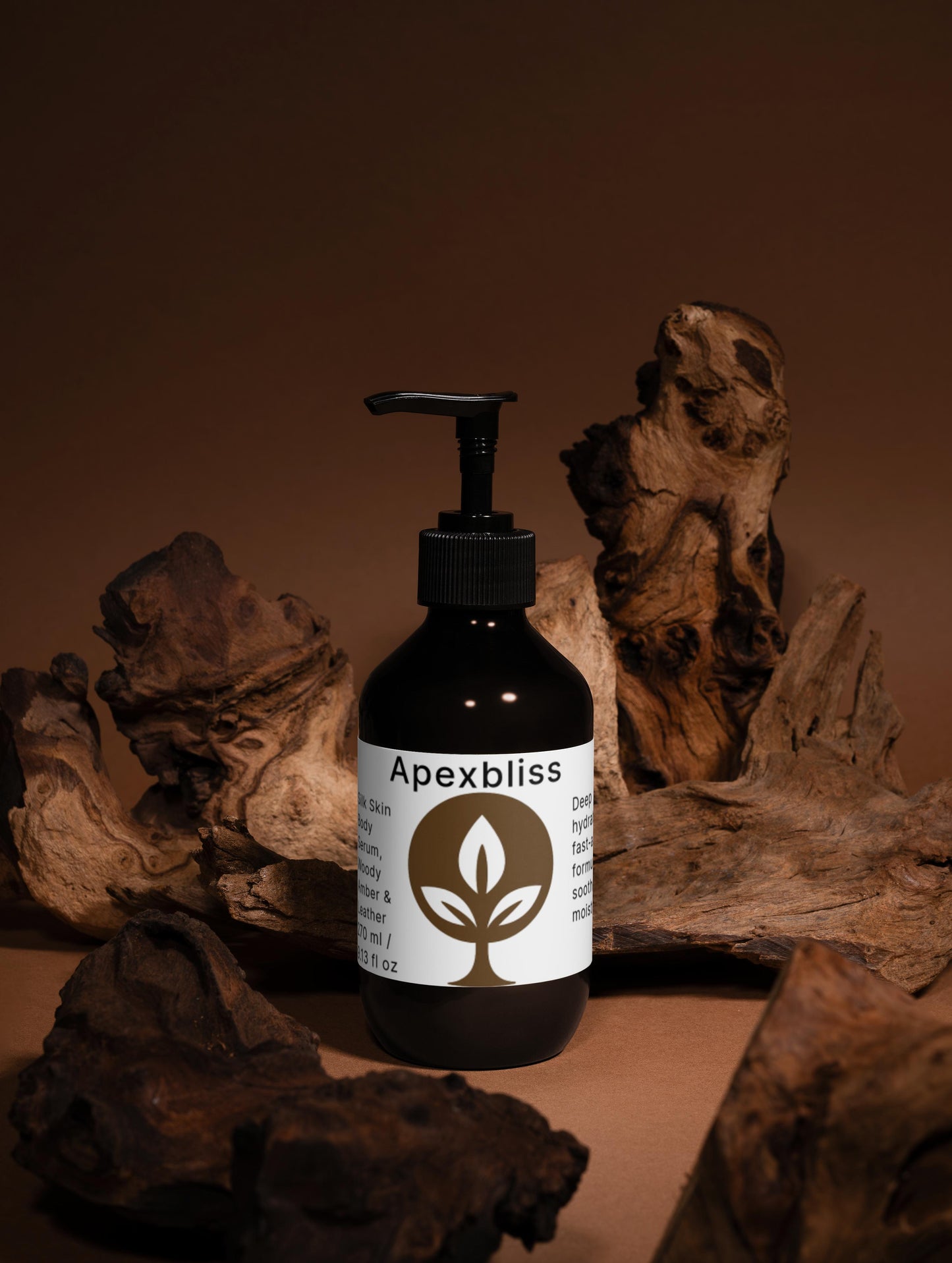 Silk Skin Body Serum, Woody Amber & Leather
