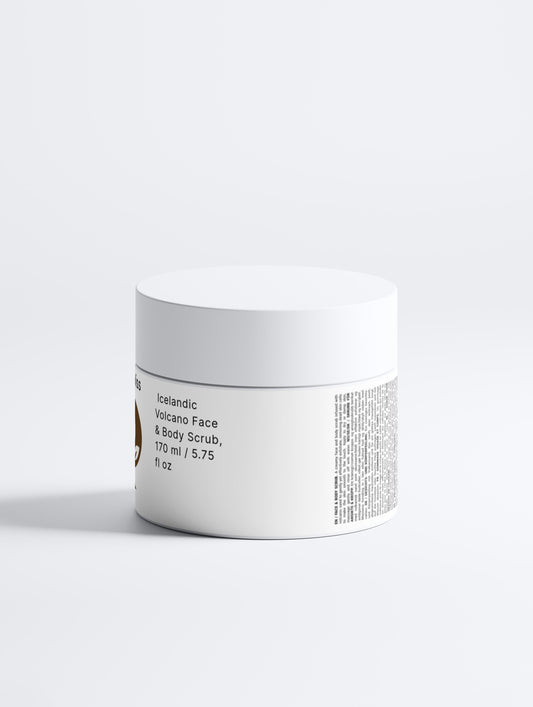 icelandic volcano face & body scrub